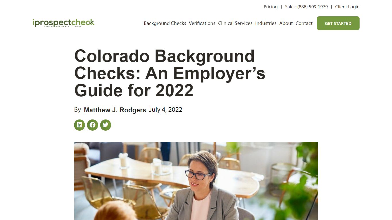 Colorado Background Checks: An Employer’s Guide for 2022 - iprospectcheck